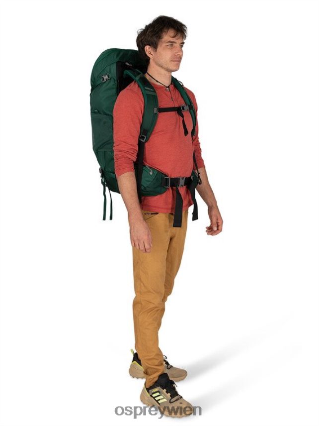 Männer Volt 45 Rucksackreisen Osprey Mamba schwarz Rucksack J4028N36