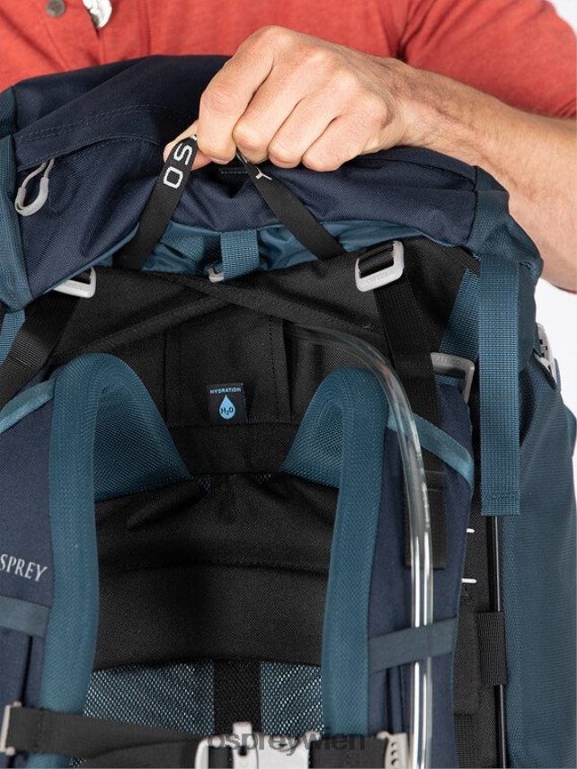 Männer Volt 65 Rucksackreisen Osprey Axogrün Rucksack J4028N40