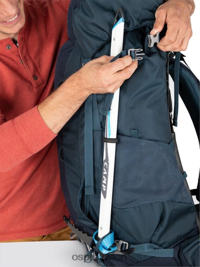 Männer Volt 65 Rucksackreisen Osprey Mamba schwarz Rucksack J4028N39