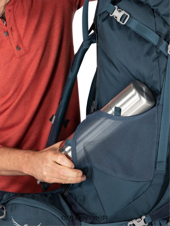 Männer Volt 65 Rucksackreisen Osprey Mamba schwarz Rucksack J4028N39