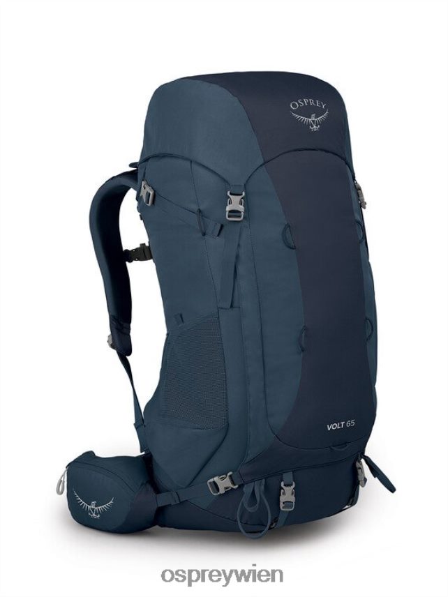 Männer Volt 65 Rucksackreisen Osprey gedämpftes Weltraumblau Rucksack J4028N41