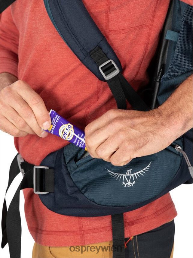 Männer Volt 65 Rucksackreisen Osprey gedämpftes Weltraumblau Rucksack J4028N41