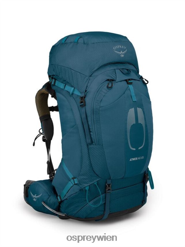Männer atmos ag 65 Rucksackreisen Osprey Venturiblau Rucksack J4028N13