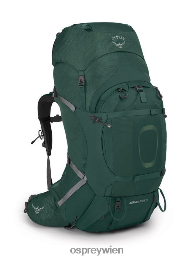 Männer Äther plus 70 Rucksackreisen Osprey Axogrün Rucksack J4028N76