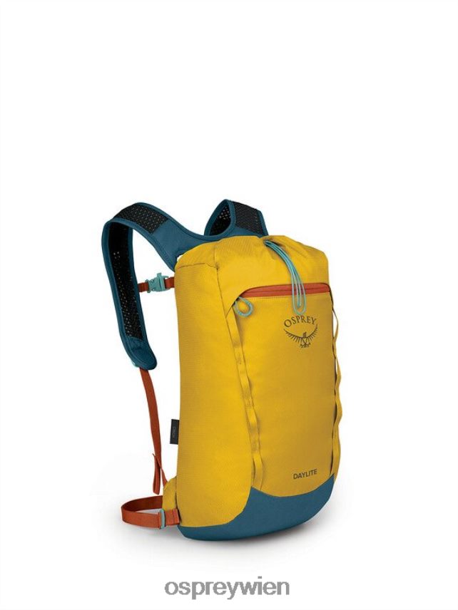 unisex Daylite Cinch jeden Tag Osprey Blendendes gelbes Venturiblau Rucksack J4028N376