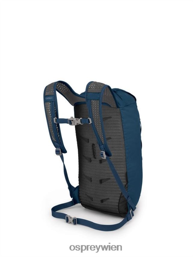 unisex Daylite Cinch jeden Tag Osprey Welle blau Rucksack J4028N372