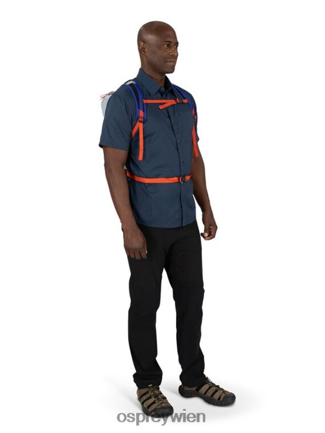 unisex Daylite Cinch jeden Tag Osprey kosmisches Rot Rucksack J4028N373
