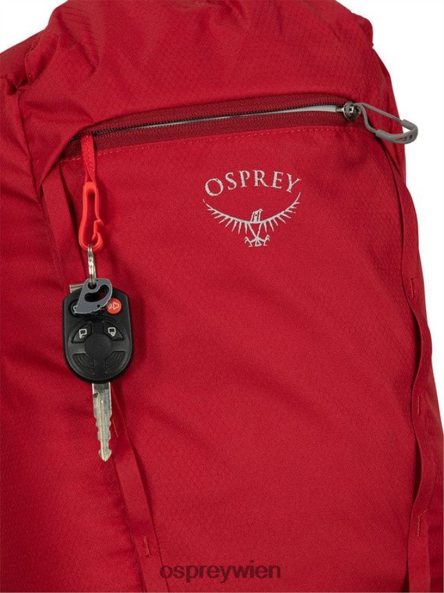 unisex Daylite Cinch jeden Tag Osprey kosmisches Rot Rucksack J4028N373