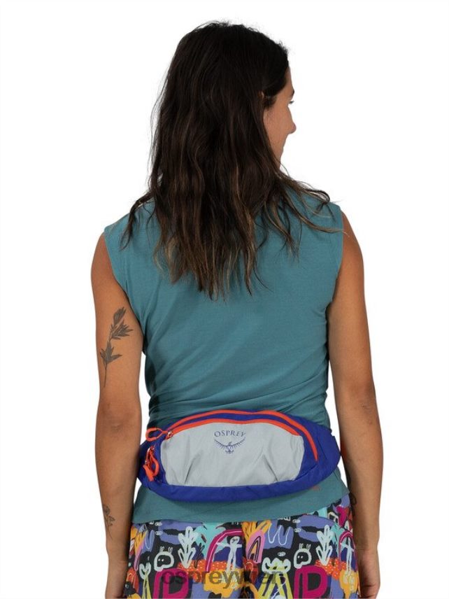 unisex Daylite-Taille jeden Tag Osprey Axo Green Enchanting Purple Rucksack J4028N406