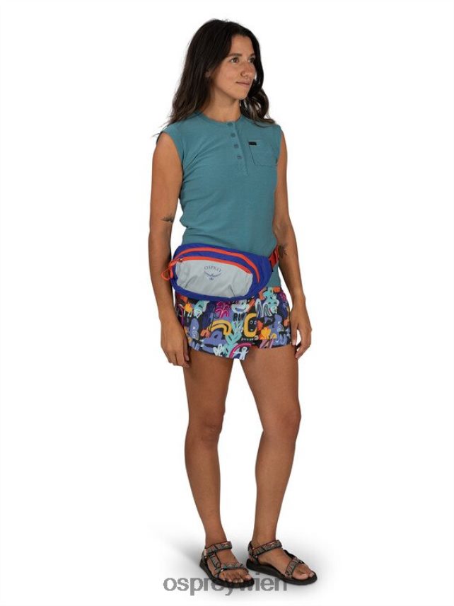 unisex Daylite-Taille jeden Tag Osprey Eskapade grün Baikalgrün Rucksack J4028N410