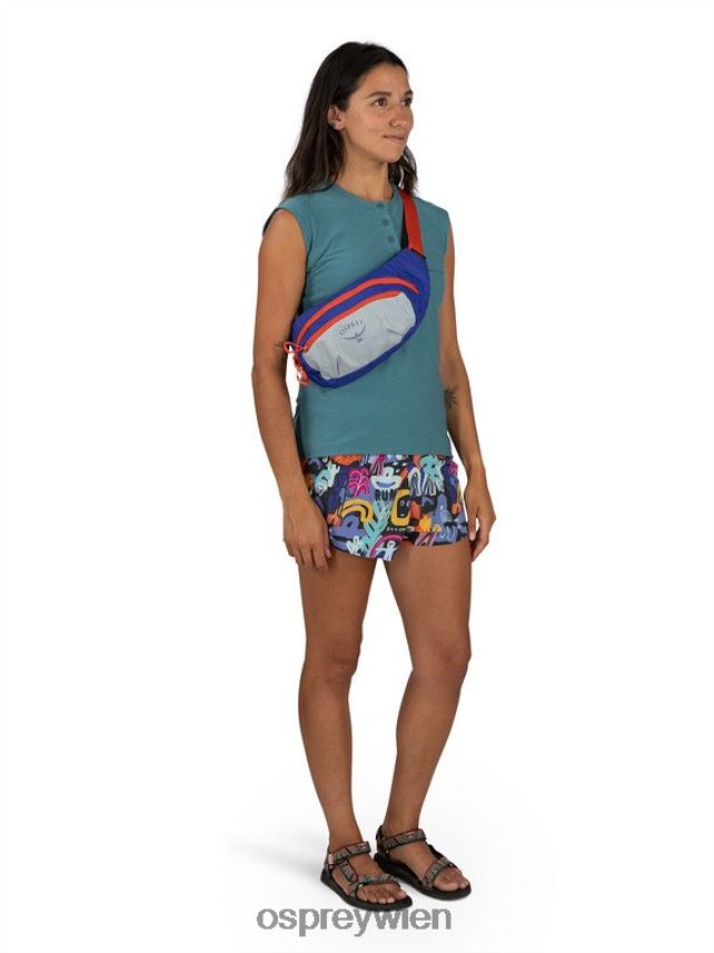 unisex Daylite-Taille jeden Tag Osprey Eskapade grün Baikalgrün Rucksack J4028N410