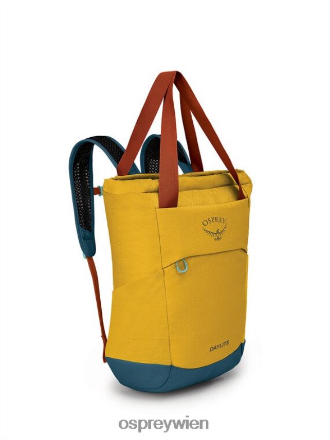 unisex Daylite Tragetasche für jeden Tag Osprey Blendendes gelbes Venturiblau Rucksack J4028N398
