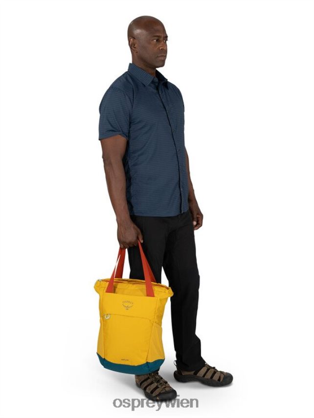 unisex Daylite Tragetasche für jeden Tag Osprey Magnoliendruck, Jubiläumsblau Rucksack J4028N400