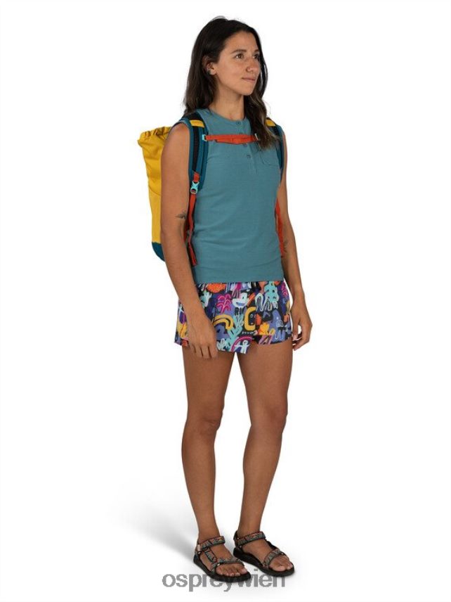 unisex Daylite Tragetasche für jeden Tag Osprey Silberstreifen-Blaubeere Rucksack J4028N399
