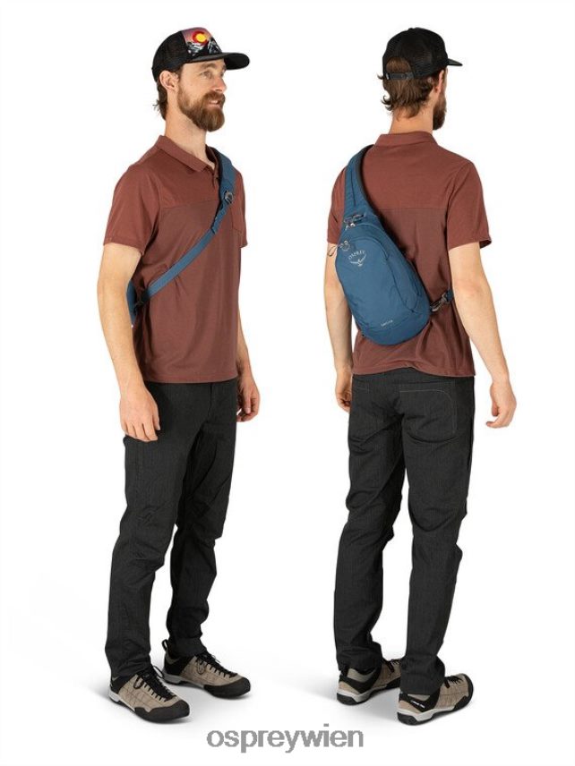 unisex Daylite Tragetuch jeden Tag Osprey Welle blau Rucksack J4028N388