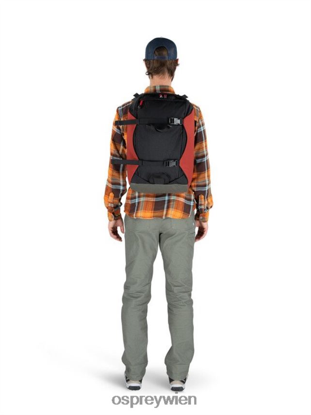 unisex Erbe Skarabäus 30 Lebensstil Osprey Bazan rot Rucksack J4028N422