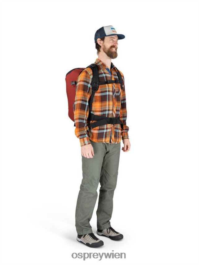 unisex Erbe Skarabäus 30 Lebensstil Osprey Schwarz Rucksack J4028N424