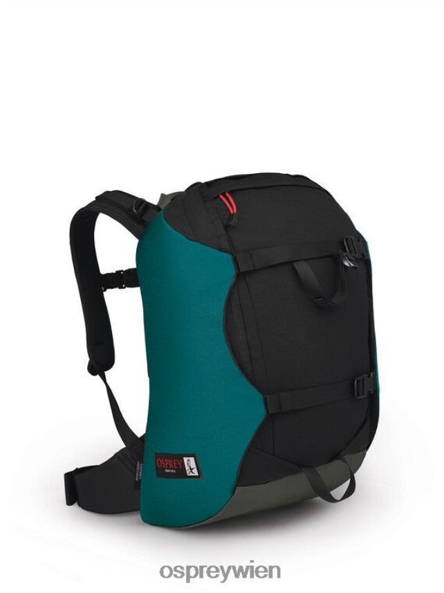unisex Erbe Skarabäus 30 Lebensstil Osprey dunkles Kieferngrün Rucksack J4028N423