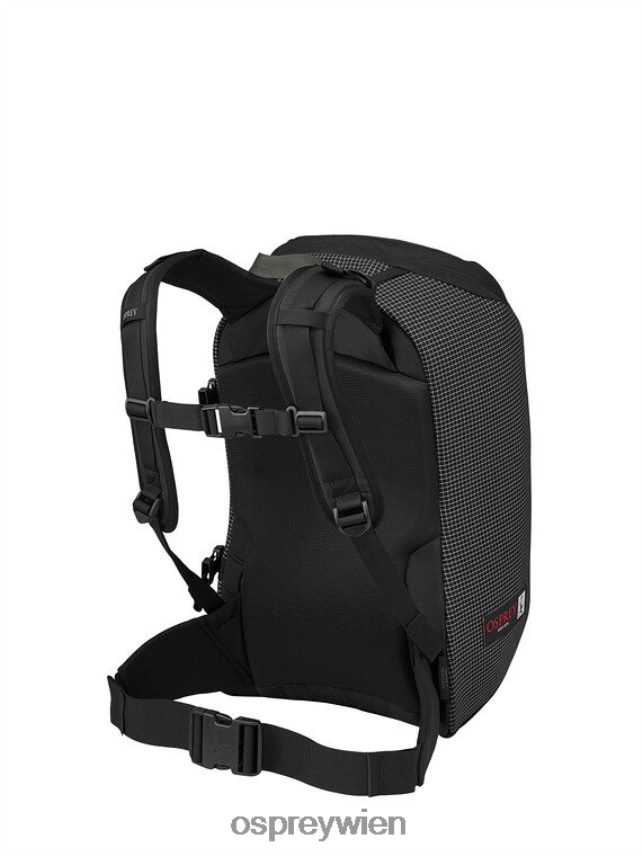 unisex Heritage Scarabäus Nanofly Limited Edition | Lebensstil Osprey schwarz-weißes Gitter Rucksack J4028N431