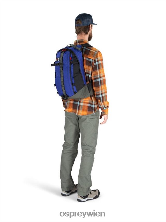 unisex Heritage Simplex 20 Lifestyle Osprey Schwarz Rucksack J4028N433