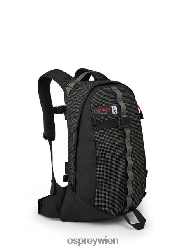 unisex Heritage Simplex 20 Nanofly Limited Edition | Lebensstil Osprey schwarz-weißes Gitter Rucksack J4028N430