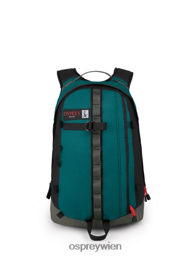 unisex Heritage Simplex 20 Nanofly Limited Edition | Lebensstil Osprey schwarz-weißes Gitter Rucksack J4028N430