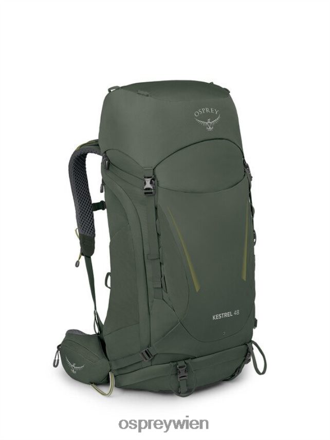 unisex Kestrel 48 Rucksackreisen Osprey Bonsai-Grün Rucksack J4028N54