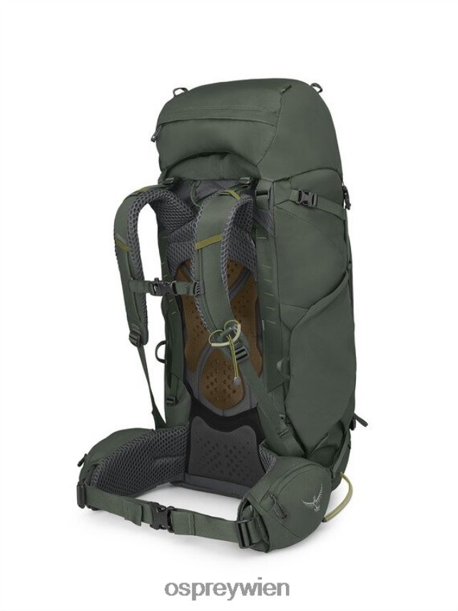 unisex Kestrel 58 Rucksackreisen Osprey Bonsai-Grün Rucksack J4028N56