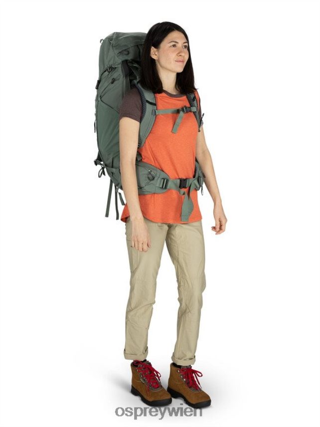 unisex Kyte 48 Rucksackreisen Osprey felsiges Bachgrün Rucksack J4028N60