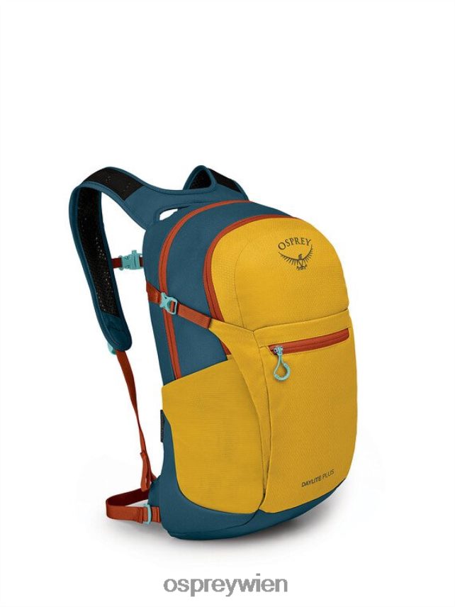 unisex daylite plus jeden Tag Osprey Blendendes gelbes Venturiblau Rucksack J4028N384