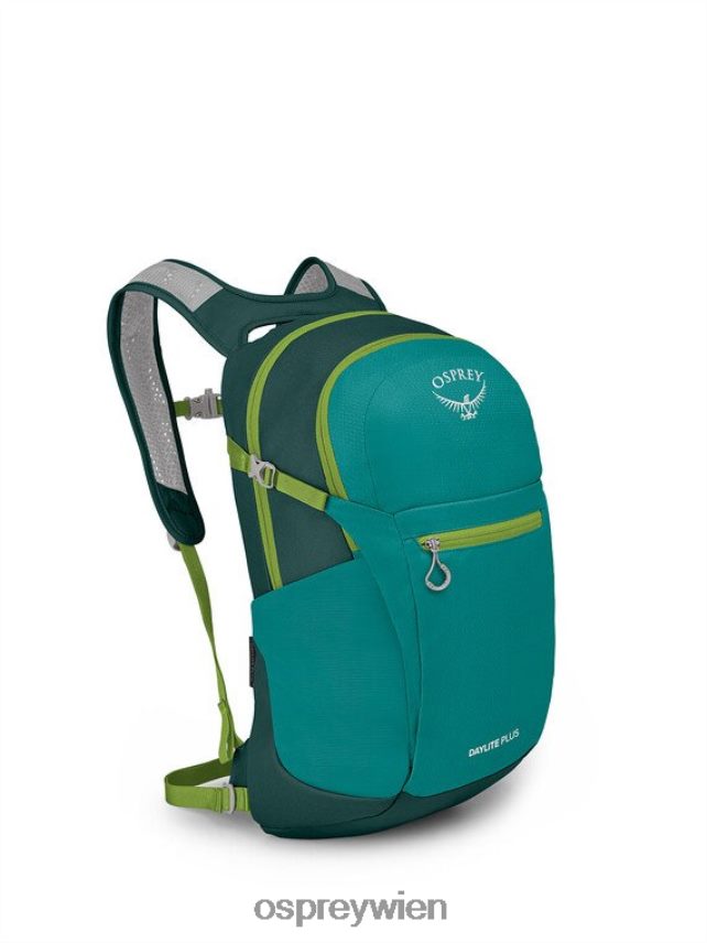 unisex daylite plus jeden Tag Osprey Eskapade grün Baikalgrün Rucksack J4028N387