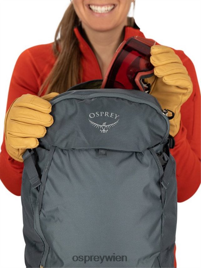 Frauen sopris 20 Skifahren & Snowboarden | leichtes Touren Osprey Grünspan grün Rucksack J4028N455