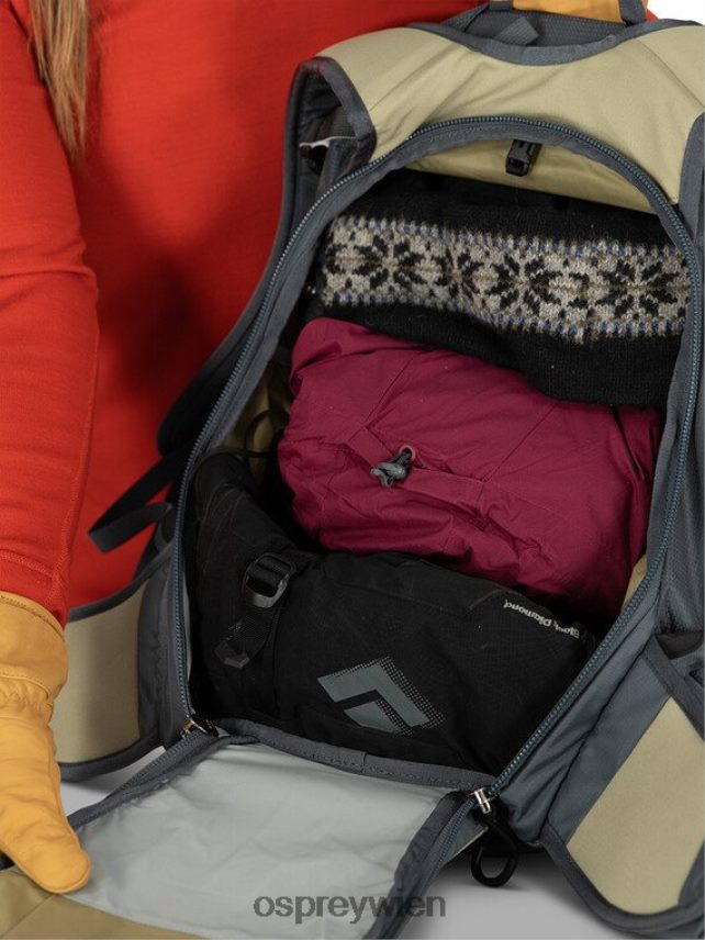 Frauen sopris 30 Skifahren & Snowboarden | leichtes Touren Osprey Grünspan grün Rucksack J4028N457