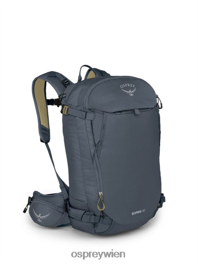 Frauen sopris 30 Skifahren & Snowboarden | leichtes Touren Osprey Wolframgrau Rucksack J4028N456