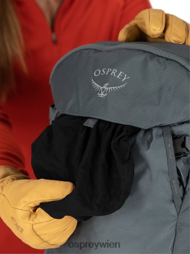 Frauen sopris 30 Skifahren & Snowboarden | leichtes Touren Osprey Wolframgrau Rucksack J4028N456