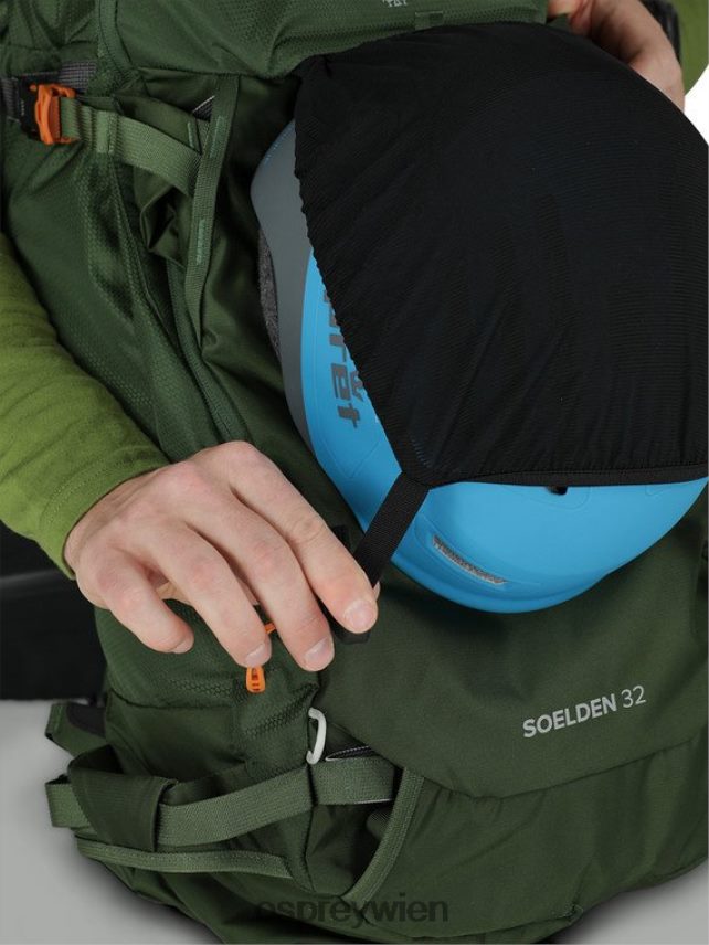 Männer Sölden 32 Skifahren und Snowboarden im Hinterland | leichtes Touren Osprey Staubmoosgrün Rucksack J4028N448