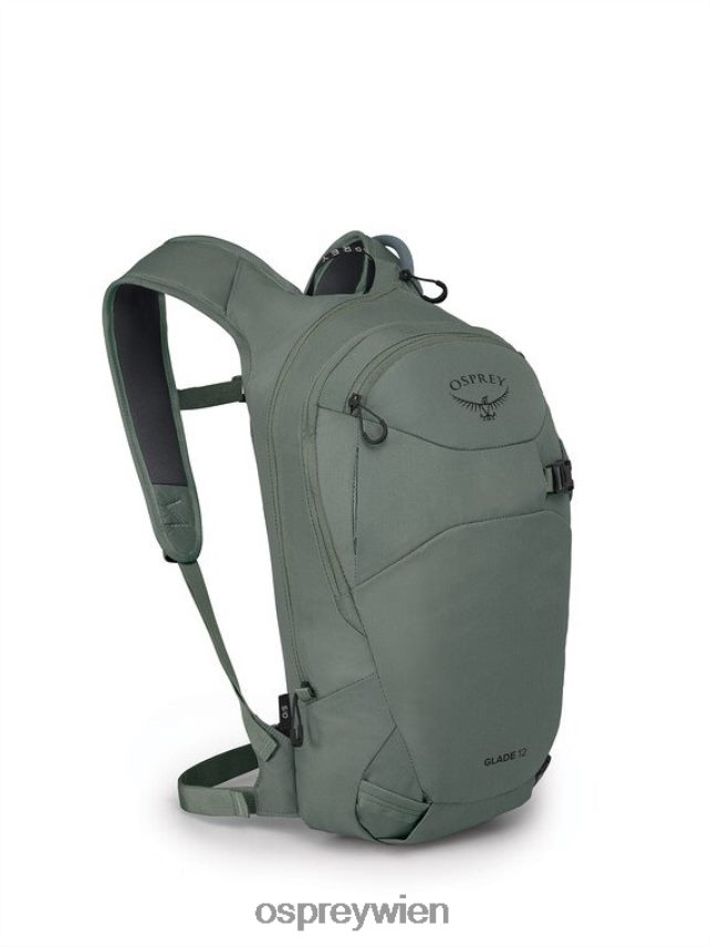 unisex Glade 12 Lift zum Skifahren/Snowboarden Osprey Kiefernblattgrün Rucksack J4028N459