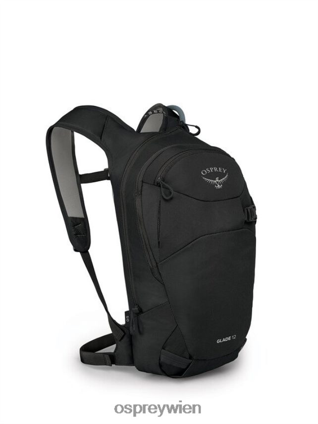 unisex Glade 12 Lift zum Skifahren/Snowboarden Osprey Schwarz Rucksack J4028N460