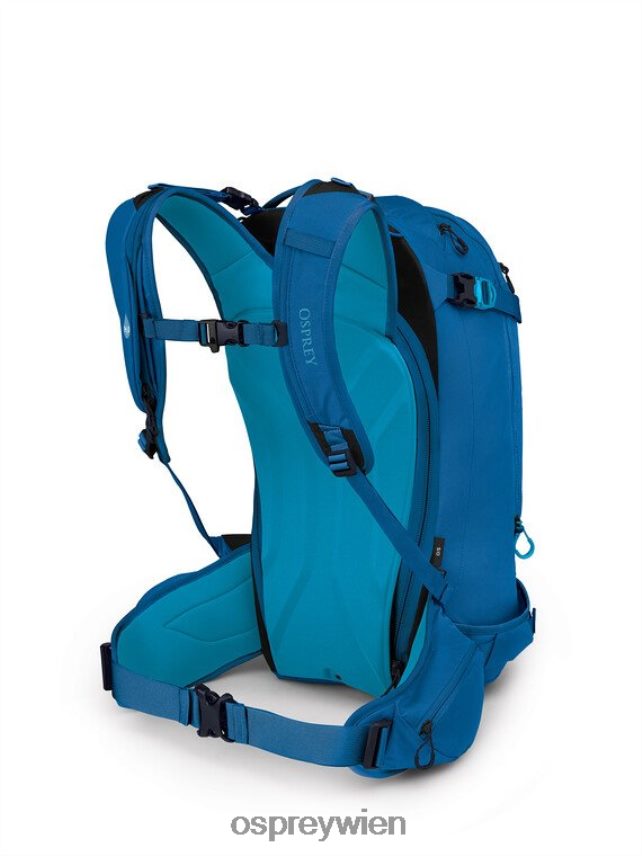 unisex Kamber 30 Backcountry-Skifahren/Snowboarden Osprey Alpenblau Rucksack J4028N470