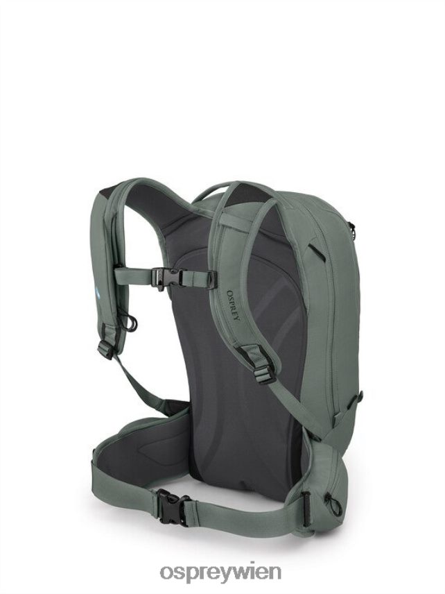 unisex Kresta 20 Backcountry-Skifahren/Snowboarden Osprey Kiefernblattgrün Rucksack J4028N463