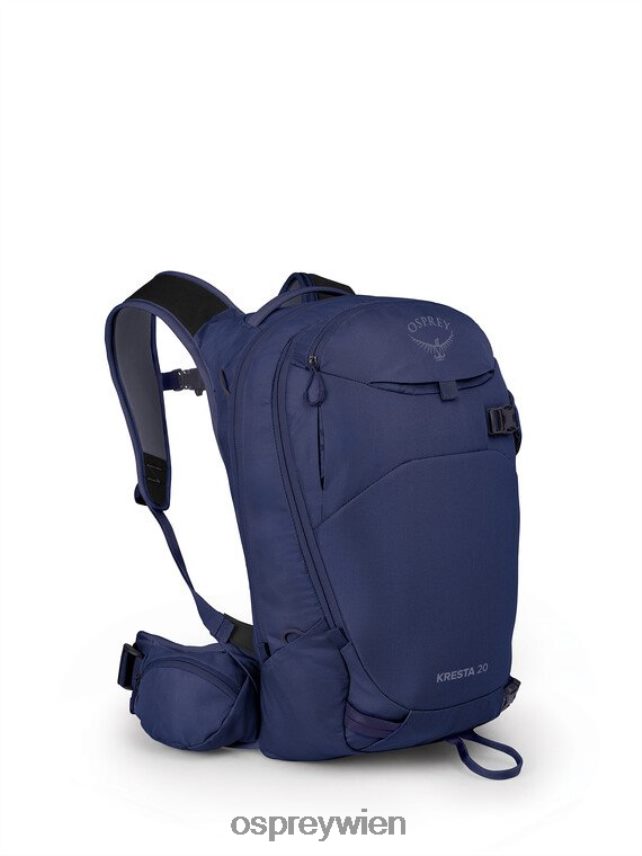 unisex Kresta 20 Backcountry-Skifahren/Snowboarden Osprey Winternachtblau Rucksack J4028N462