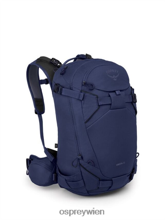 unisex Kresta 30 Backcountry-Skifahren/Snowboarden Osprey Winternachtblau Rucksack J4028N464
