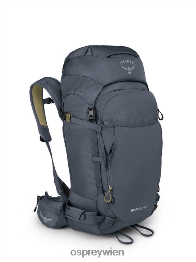 unisex Sopris 40 Backcountry Skifahren/Snowboarden | leichtes Touren Osprey Wolframgrau Rucksack J4028N458