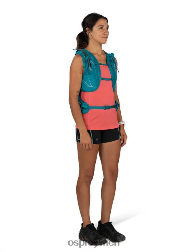 Frauen Dyna 15 Trailrunning Osprey Grünspan grün Rucksack J4028N187