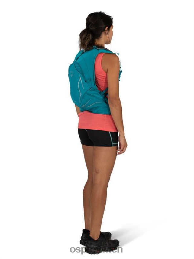 Frauen Dyna 15 Trailrunning Osprey Grünspan grün Rucksack J4028N187