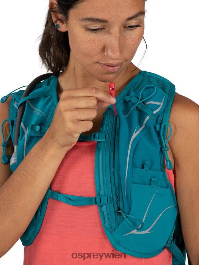 Frauen Dyna 15 Trailrunning Osprey schiefergrau Rucksack J4028N188
