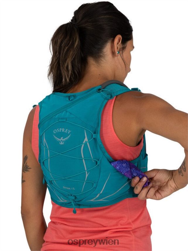 Frauen Dyna 1.5 Trailrunning Osprey schiefergrau Rucksack J4028N184