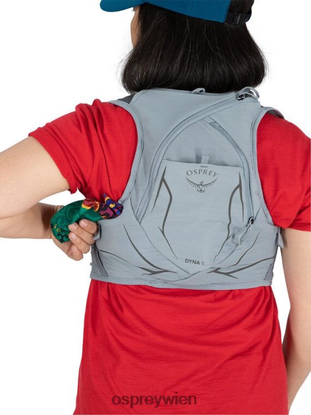 Frauen Dyna 6 Trailrunning Osprey schiefergrau Rucksack J4028N186