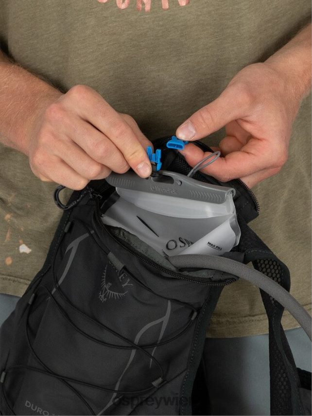 Männer Duro 1.5 Trailrunning Osprey dunkles Anthrazit Rucksack J4028N176