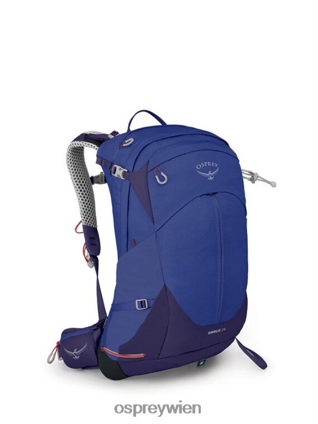 Frauen Sirrus 24-tägiges Wandern Osprey Blaubeere Rucksack J4028N288